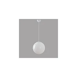 LED Ball Pendant luminaire glass, 22W, 3000K, 2600lm, IP40, white