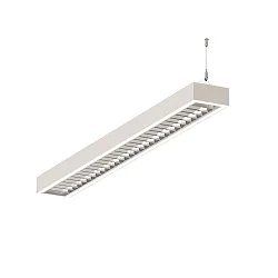 Bande élément final LBN134500H.5183E direct / indirect, UGR < 19, commutable IP20, blanche 