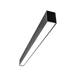 light bar MICROPAL®, UGR<19 / 847MM / 830 surface-mounted version, DALI controllable, direct IP40, black dimmable