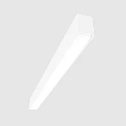 light bar MICROPAL®, UGR<19 / 1127MM / 830 surface-mounted version, DALI controllable, direct IP40, white dimmable