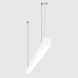 light bar MICROPAL®, UGR<19 / 1687MM / 830 DALI controllable, direct, with suspension kit IP40, white dimmable