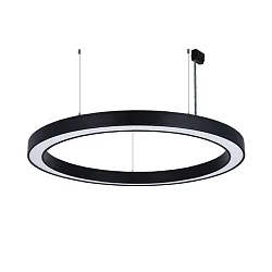 Luminaire à suspension Ø 115.5CM CCT Switch, direct, UGR < 19, multipower, forme de l'anneau IP40, blanche 