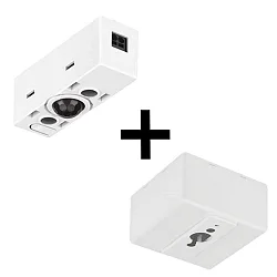 Détecteur de présence version pour montage en surface, blanche