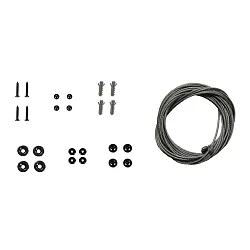 accessories wire suspension SA ABR 4-fold, mechanical, silver grey