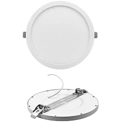 LED Recessed Downlight, Refurbishment downlight, 10/13/18W, 4000K, 1500lm, IP40, round, white
