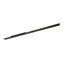 3-phase luminaire 149,7cm multipower, deep radiating IP20, powder coated, black 