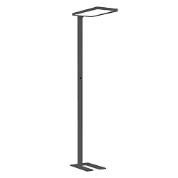 Lampadaire STL2063MP.10084DAW haut bas, avec capteur, UGR < 19, avec variateur tactile IP20, blanc trafic gradable