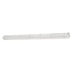 Luminaire pour locaux humides ECO 145 contrôlable par DALI, résistant aux chocs IP66, gris gradable