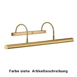 Eclairage de tableau GRIT-80 inclinable E14 IP20, nickel mat gradable