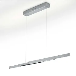 Luminaire à suspension LARA-L134 dimmable, réglable, contrôlable avec des gestes IP20, nickel mat gradable