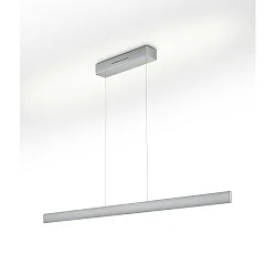 Luminaire à suspension RUNA-132 haut bas, Tunable White, réglable IP20, nickel mat gradable