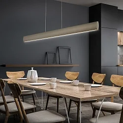 Luminaire à suspension RUNA-92 haut bas, petit, Tunable White, réglable IP20, bronze gradable