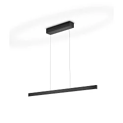 Pendant luminaire LINDA-92, black