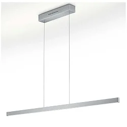 Luminaire à suspension LINDA-152 haut bas, grand, Tunable White, réglable IP20, nickel mat gradable