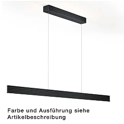 pendant luminaire FARA-132 up / down, tunable white, controllable with gestures IP20, nickel matt