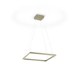 Luminaire à suspension NIKA-60 haut / bas, angulaire, réglable, contrôlable avec des gestes IP20, bronze gradable