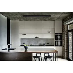 pendant luminaire DAJA-3 adjustable, controllable with gestures IP20, black dimmable