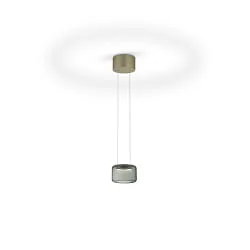 Luminaire à suspension SIDRA-1 haut / bas, réglable, contrôlable avec des gestes IP20, bronze gradable