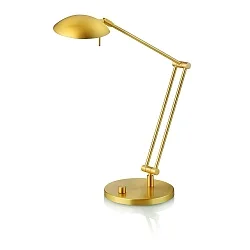 Lampe de table 619 dimmable, réglable IP20, mat, laiton gradable