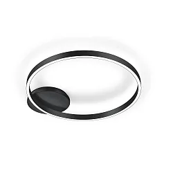 Luminaire de plafond ANEL-60 direct / indirect IP20, noir gradable