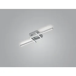 ceiling luminaire FRIDA-1, nickel matt