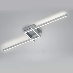 Luminaire de plafond FRIDA-2, nickel mat