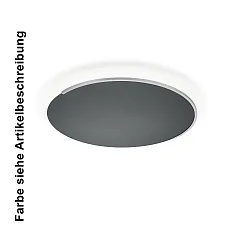 Luminaire de plafond ASTRA-C-60 rond, Casambi IP20, bronze métallique, noir gradable
