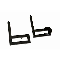 Support INTERO-LINE - PAPER TOWEL ROLL HOLDER mécanique, amovible, noir mat