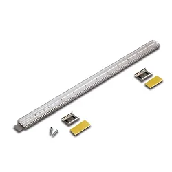 Lumière linéaire LED TWIN-STICK 2 IP20, aluminium, transparent gradable 4,4W 342lm 5000K CRI 80-89 30cm