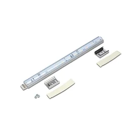 Planchette lumineuse IP20, aluminium