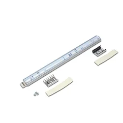 Planchette lumineuse IP20, aluminium