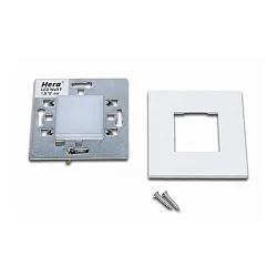 Lumière encastrée WALL IF avec capteur, rayonnement latéral, avec diffuseur IP20, blanche  1,8W 90lm 3000K 120° 120° CRI 80