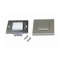 Lumière encastrée WALL I UP & DOWN haut bas, avec capteur, avec diffuseur IP20, acier inoxydable  1