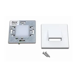 Lumière encastrée WALL I DOWN Bas, avec capteur IP20, blanche  1,8W 90lm 3000K 120° 120° CRI 80