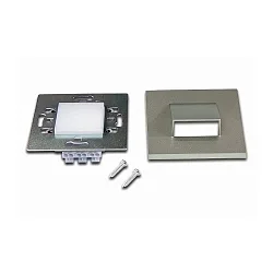 Lumière encastrée WALL I DOWN Bas, avec capteur IP20, acier inoxydable  1,8W 90lm 3000K 120° 120° CRI 80
