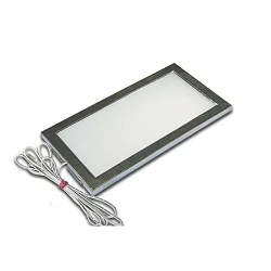 Eclairage sous meuble DYNAMIC LED SKY plat, Tunable White IP20, acier inoxydable