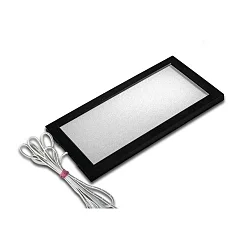 Eclairage sous meuble DYNAMIC LED SKY plat, Tunable White IP20, opale, noir  gradable 6W 255lm 2700-5000K CRI 90-100 21cm