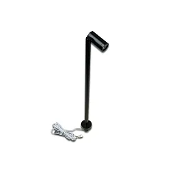 Luminaire d'objet  MONO SPOT à 1 flamme, grand, réglable IP20, noir mat gradable