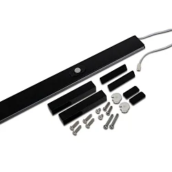 Eclairage sous meuble avec détecteur de mouvement IP20, noir 4,7W 175lm 4000K CRI 90-100 60cm