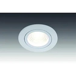 Lumière encastrée ECO SR 68 pivotant, lot de 1 IP20, blanche gradable 6,5W 750lm 4000K 24° 24° CRI 80