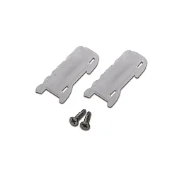 Clip de fixation lot de 2, transparent