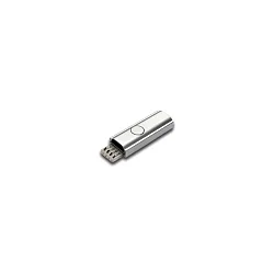 Interrupteur LED TWIN-STICK 2, argent