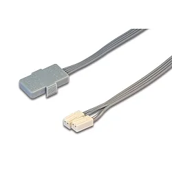 Alimentateur central pour 24V FLAT TRACK, gris