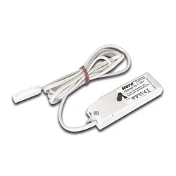 Variateur MINI AMP avec prise de courant, blanc mat