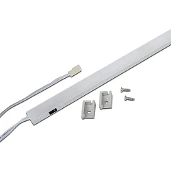 furniture luminaire SIL-LED 2 / 19 with sensor IP20, aluminium, opal 