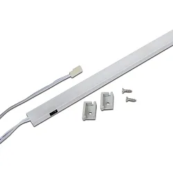 Eclairage sous meuble IP20, aluminium, opale 2