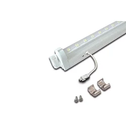 Planchette lumineuse SLIMLITE CS LED HO+ rotatif, dimmable IP20, blanche gradable 18W 1500lm 3000K CRI 90-100 89.5cm