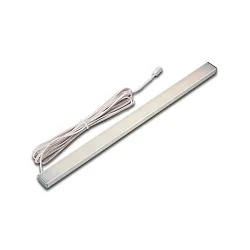 Eclairage sous meuble LED TOP-STICK FMK plat, avec prise de courant, direct / indirect IP20, aluminium, opale gradable 21