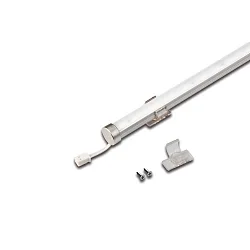 Rotatable, round LED surface moount luminaire LED PIPE F, homogeneous area light, 91cm, 17.0W 3000K