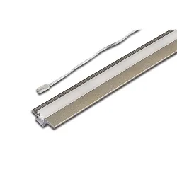 Recessed LED furniture luminaire Up+Down, for 16mm woodboards, IP20, LED24 connection, dimmable, 116.2cm, 18.4W 3000K 1200lm